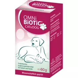OMNI BiOTiC Cat &amp; Prášok pre psov, 60 g