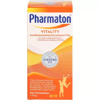 PHARMATON Vitality filmom obalené tablety, 100 ks