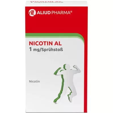 NICOTIN AL 1 mg/sprej na orálne použitie, 1 ks