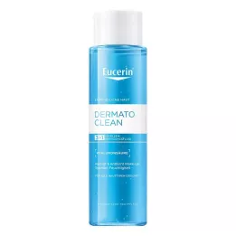 EUCERIN DermatoCLEAN Hyal.Miz.čistiaci fluid 3v1, 400 ml