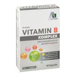 VITAMIN B KOMPLEX Kapsule, 60 kapsúl