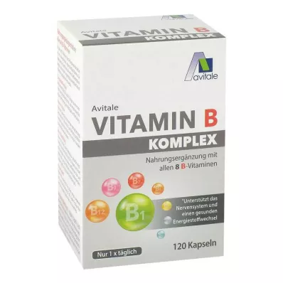 VITAMIN B KOMPLEX Kapsule, 120 kapsúl