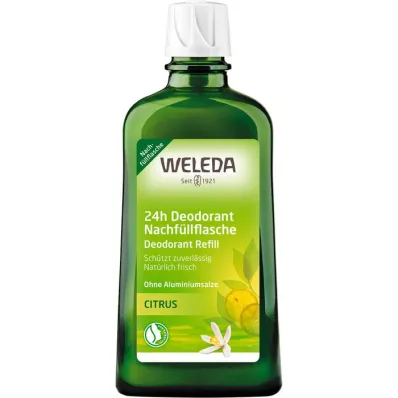 WELEDA Náplň do fľaštičky dezodorantu Citrus 24h, 200 ml