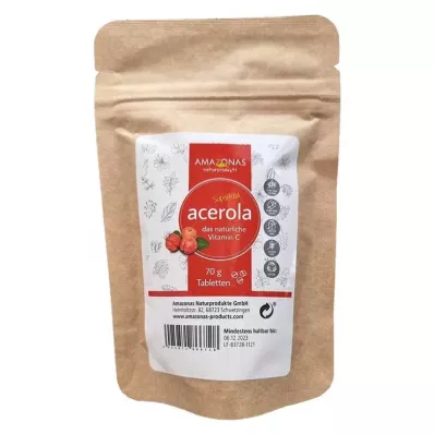 ACEROLA VITAMIN C bez pridaného cukru Pastilky, 70 g