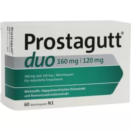 PROSTAGUTT duo 160 mg/120 mg mäkké kapsuly, 60 ks