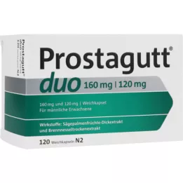 PROSTAGUTT duo 160 mg/120 mg mäkké kapsuly 120 ks, 120 ks