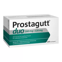 Prostagutt duo 160 mg/120 mg mäkké kapsuly, 120 ks