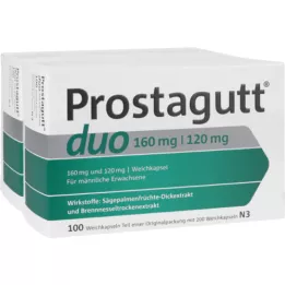 PROSTAGUTT duo 160 mg/120 mg mäkké kapsuly 200 ks, 200 ks