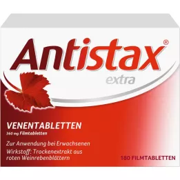 ANTISTAX extra žilové tablety, 180 ks