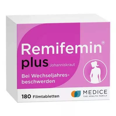 remifemin® PLUS ľubovník bodkovaný, 180 kusov remifemin® PLUS ľubovník bodkovaný, 180 kusov