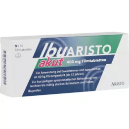 IBUARISTO akútne 400 mg filmom obalené tablety, 10 ks