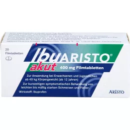 IBUARISTO akútne 400 mg filmom obalené tablety, 20 ks