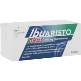 IBUARISTO akútne 400 mg filmom obalené tablety, 50 ks