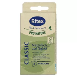 RITEX PRO NATURE CLASSIC Kondómy, 8 ks