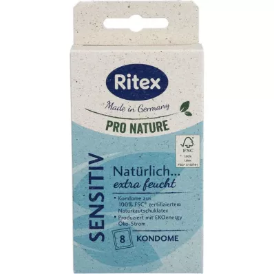 RITEX PRO NATURE SENSITIV Kondómy, 8 ks