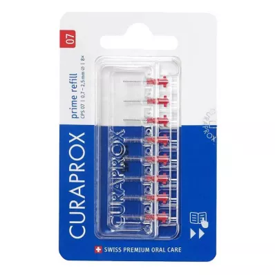 Náplň medzizubnej kefky Curaprox Cps 07 prime, 8 kusov