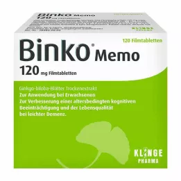 BINKO Memo 120 mg filmom obalené tablety, 120 ks