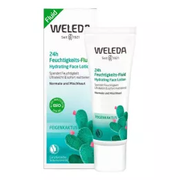 WELEDA 24h hydratačný fluid z opuncie, 30 ml