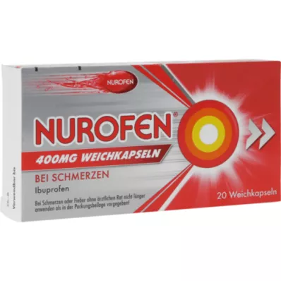 NUROFEN 400 mg mäkké kapsuly, 20 ks