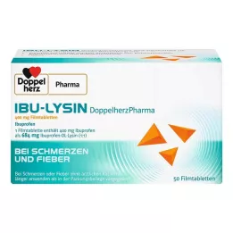 IBU-LYSIN DoppelherzPharma 400 mg filmom obalené tablety, 50 ks