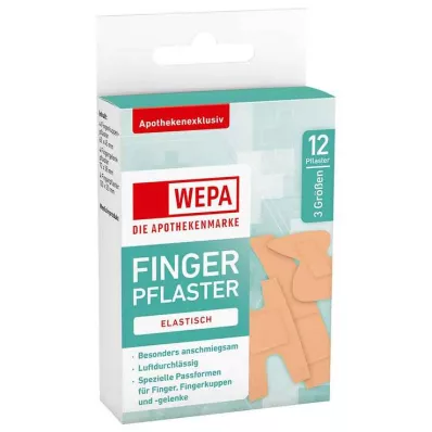 Wepa finger omietková zmes 3 veľkosti, 12 kusov Wepa finger omietková zmes 3 veľkosti, 12 kusov