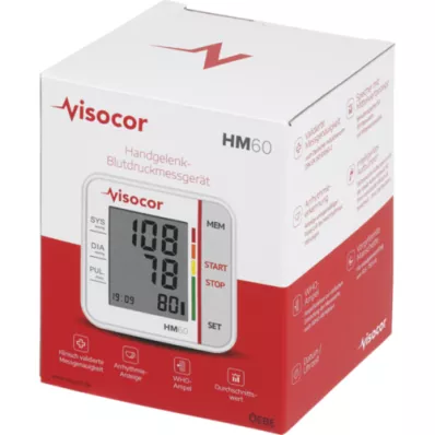 VISOCOR Zápästný tlakomer HM60, 1 ks