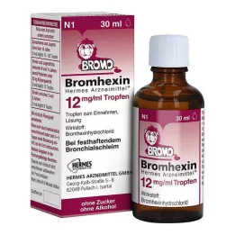 Bromhexine HERMES Medicines® 12 mg/ml kvapky, 30 ml