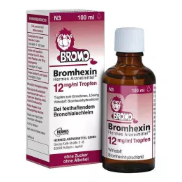 Bromhexine HERMES Medicines® 12 mg/ml kvapky, 100 ml