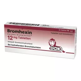 Bromhexine HERMES Medicines® 12 mg tablety, 50 ks