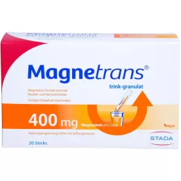 MAGNETRANS 400 mg granúl na pitie, 20X5,5 g