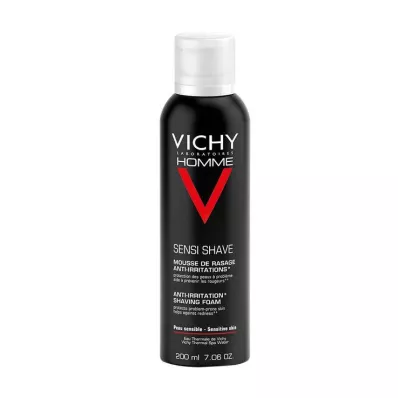 Vichy Homme pena na holenie proti podráždeniu pokožky, 200 ml Vichy Homme pena na holenie proti podráždeniu pokožky, 200 ml