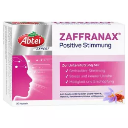 ABTEI EXPERT ZAFFRANAX Kapsule pozitívnej nálady, 30 kapsúl