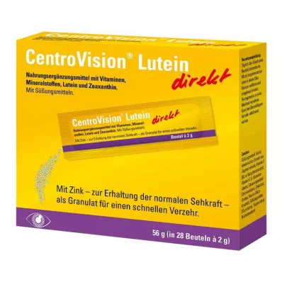 CENTROVISION Priame granule luteínu, 28 ks