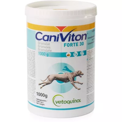 CANIVITON Forte 30 granulované krmivo pre psov, 1000 g