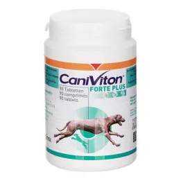 CANIVITON Doplnkové krmivo Forte Plus tablety pre psa/mačku, 90 ks