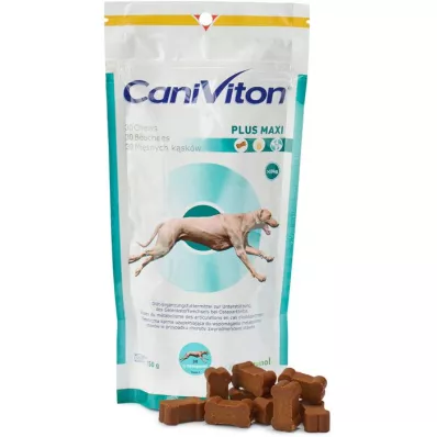 CANIVITON Plus maxi dietné žuvačky pre psov, 30 ks