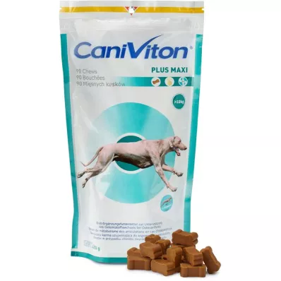CANIVITON Plus maxi dietné žuvačky pre psov, 90 ks