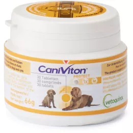CANIVITON Protect Doplnkové kŕmne tablety pre psy/mačky, 30 ks