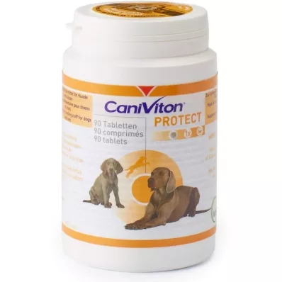 CANIVITON Protect Doplnkové kŕmne tablety pre psy/mačky, 90 ks
