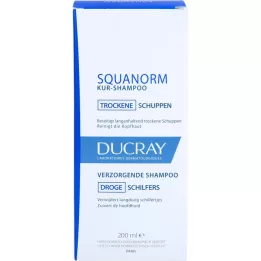 DUCRAY SQUANORM Šampón proti suchým lupinám, 200 ml
