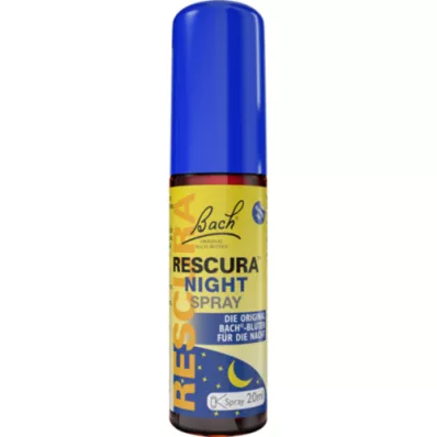 BACHBLÜTEN Original Rescura nočný sprej bez alkoholu, 20 ml