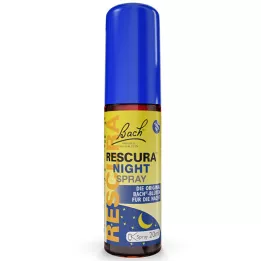 BACHBLÜTEN Original Rescura nočný sprej bez alkoholu, 20 ml