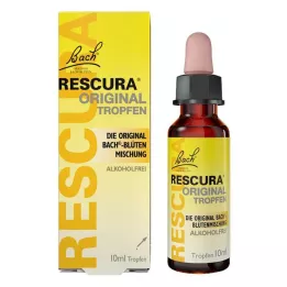 BACHBLÜTEN Original Rescura kvapky bez alkoholu, 10 ml