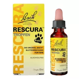 BACHBLÜTEN Original Rescura Pets Tro.alk.frei vet., 10 ml
