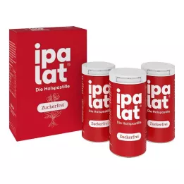 IPALAT Pastilky do hrdla bez cukru, 120 ks