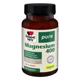 DOPPELHERZ Magnézium 400 čistých kapsúl, 60 kapsúl