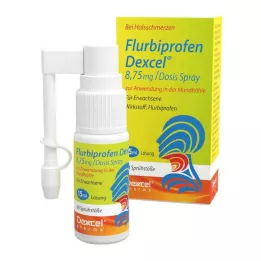 FLURBIPROFEN Dexcel 8,75 mg/Dos.spray ústna dutina, 15 ml