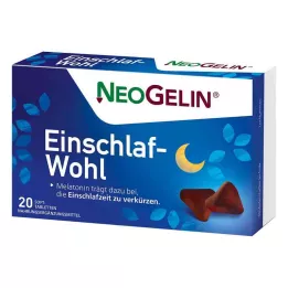 NEOGELIN Žuvacie tablety Sleep Well, 20 kapsúl