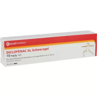 DICLOFENAC AL Gél proti bolesti 10 mg/g, 50 g