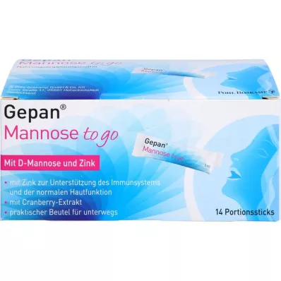 GEPAN Mannose to go perorálny roztok, 14X5 ml